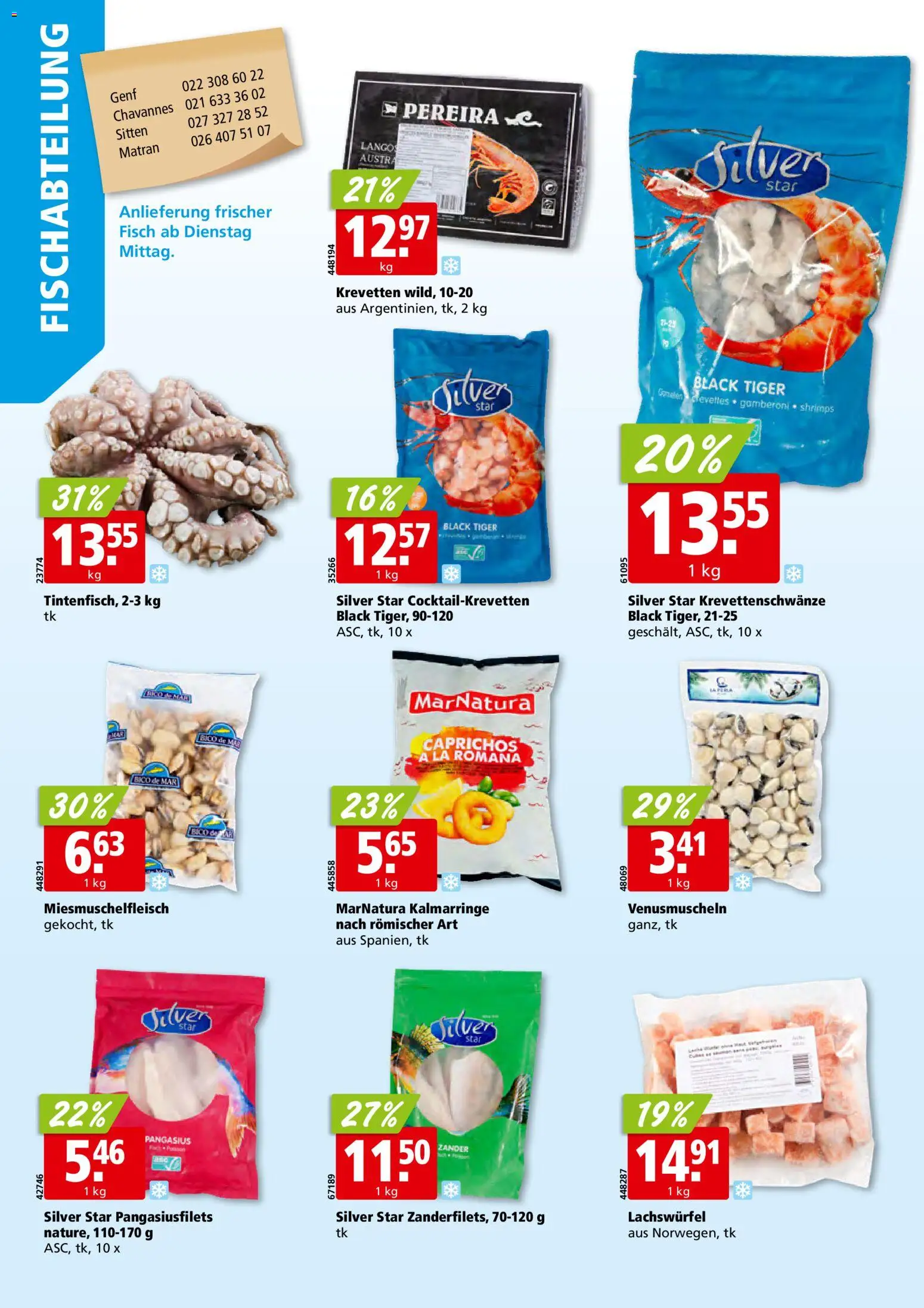 Aligro aktionen Chavannes, Matran, Genf, Sitten – gültig ab 15.06.2026 | Seite: 4 | Produkte: Fisch