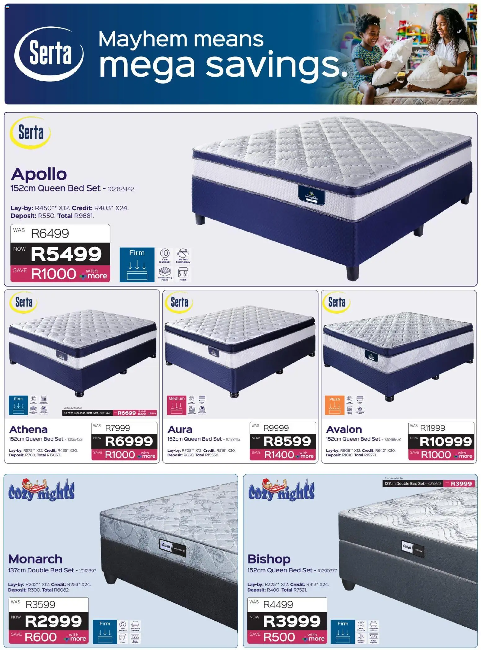 New Sleepmasters catalogue – valid from 21.05.2026 | Page: 8 | Products: Double bed, Queen bed, Bed, Foam