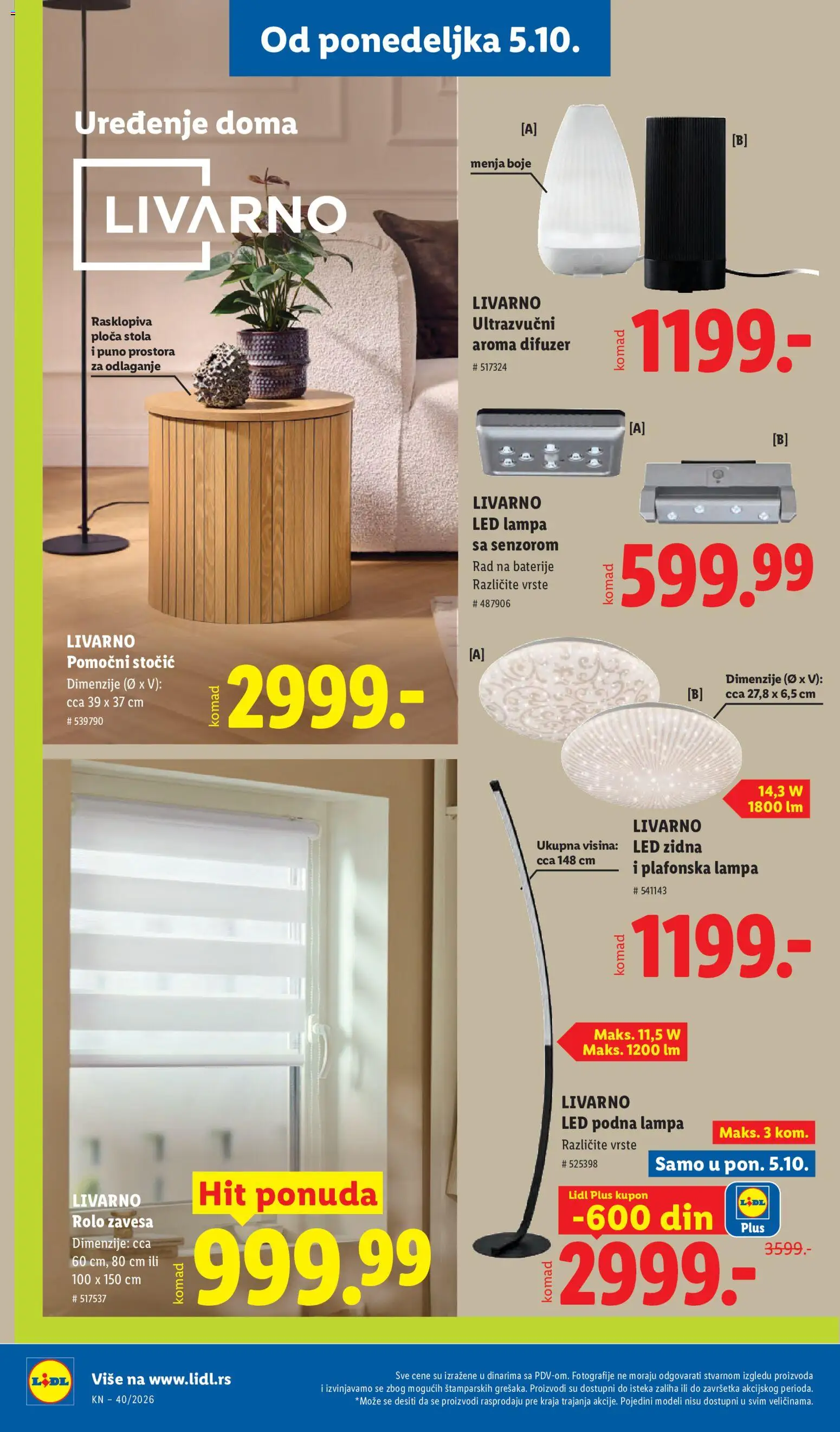 Lidl katalog - važi od 01.10.2026 | Strana: 88