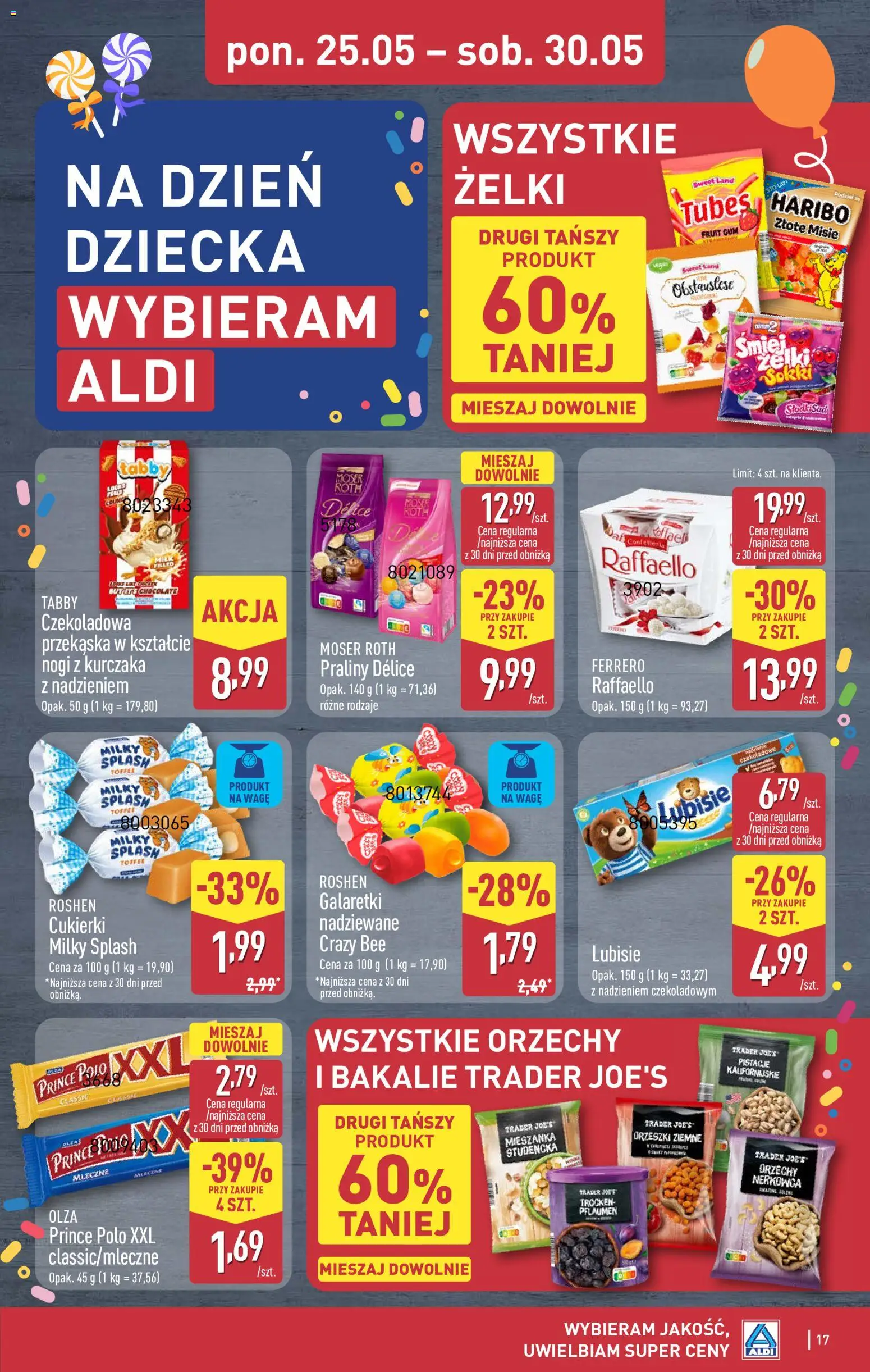 Aldi Polsko leták od 25.05.2026 | Strana: 17 | Produkty: Haribo