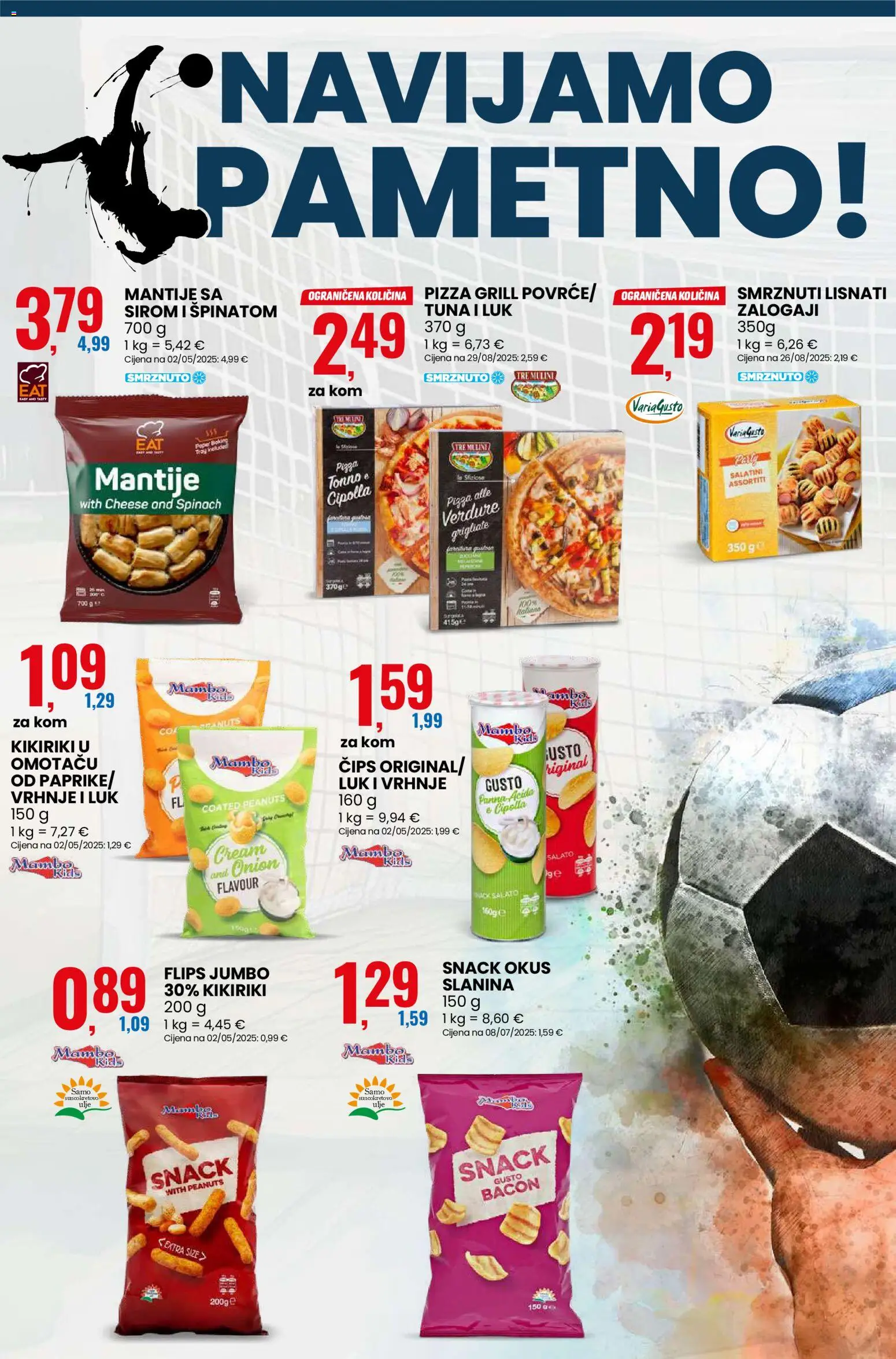 Eurospin katalog | vrijedi od 10.06.2026 | Stranica: 12 | Proizvodi: Ulje, Slanina, Luk, Tuna