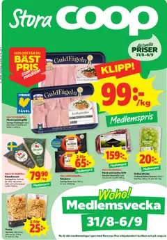 Stora Coop erbjudanden - Förhandsvisning av reklamblad från butik Stora Coop aktuell från 31/08/2026
