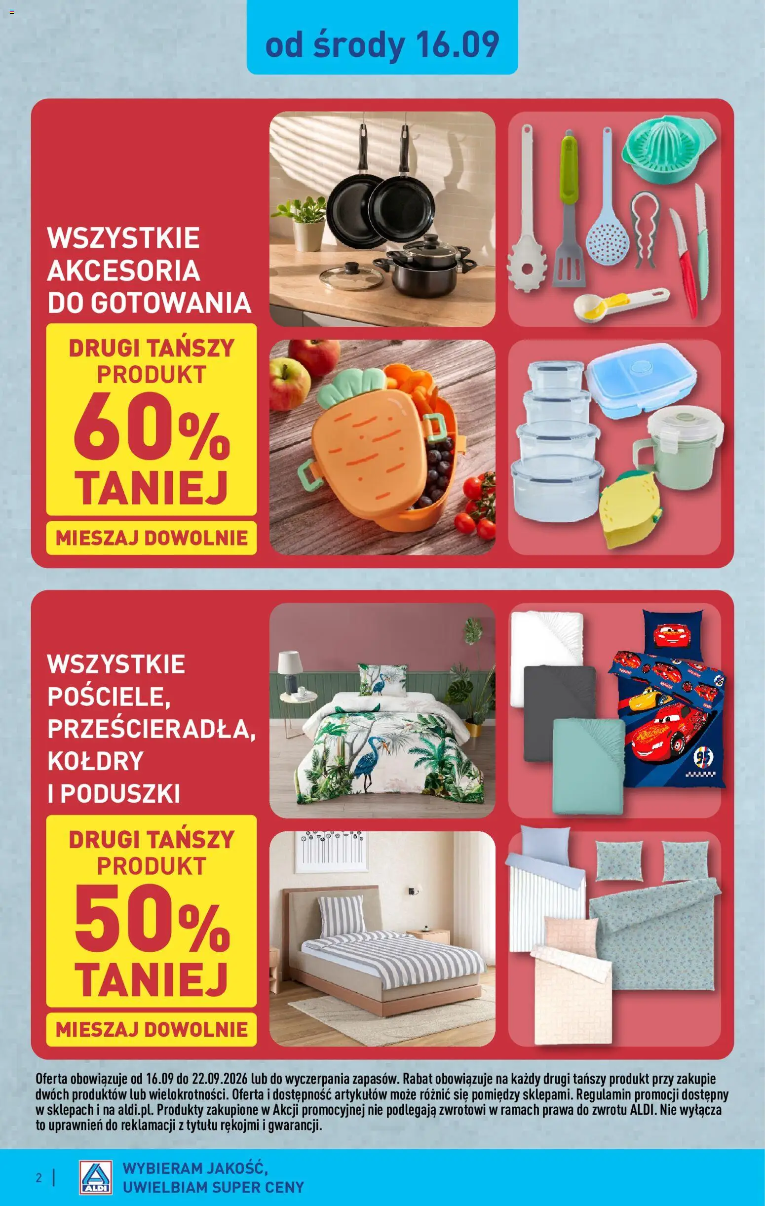 Aldi Polsko leták - Ostatnie sztuki w wybranych sklepach od 16.09.2026 | Strana: 2