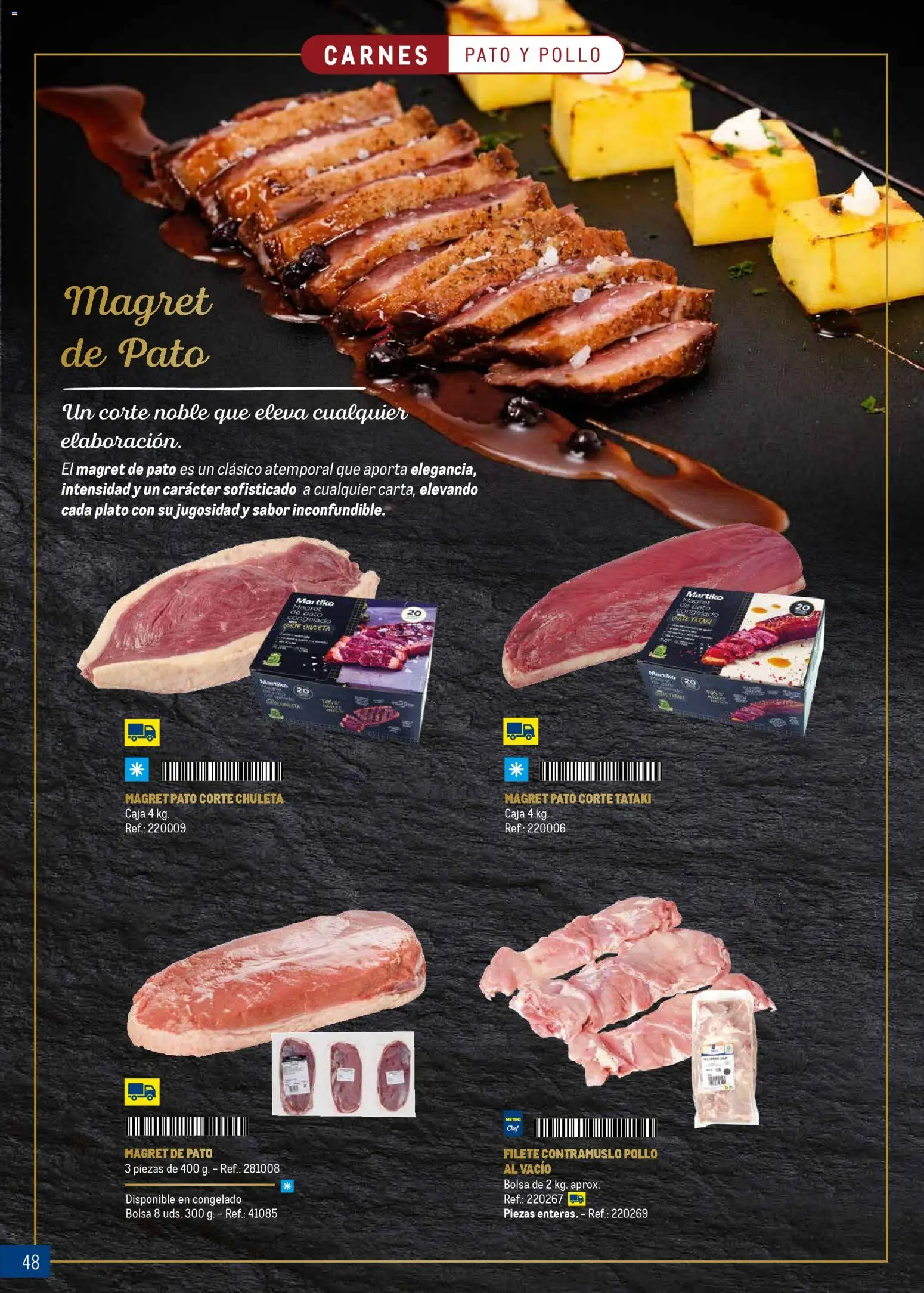 Makro Especial Catering │ válido desde el 16/03/2026 | Página: 48 | Productos: Bolsa, Filete, Caja