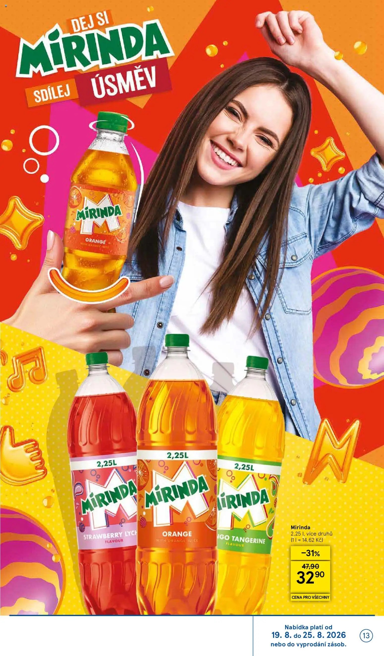 Tesco leták - Supermarket od 19.08.2026 | Strana: 13