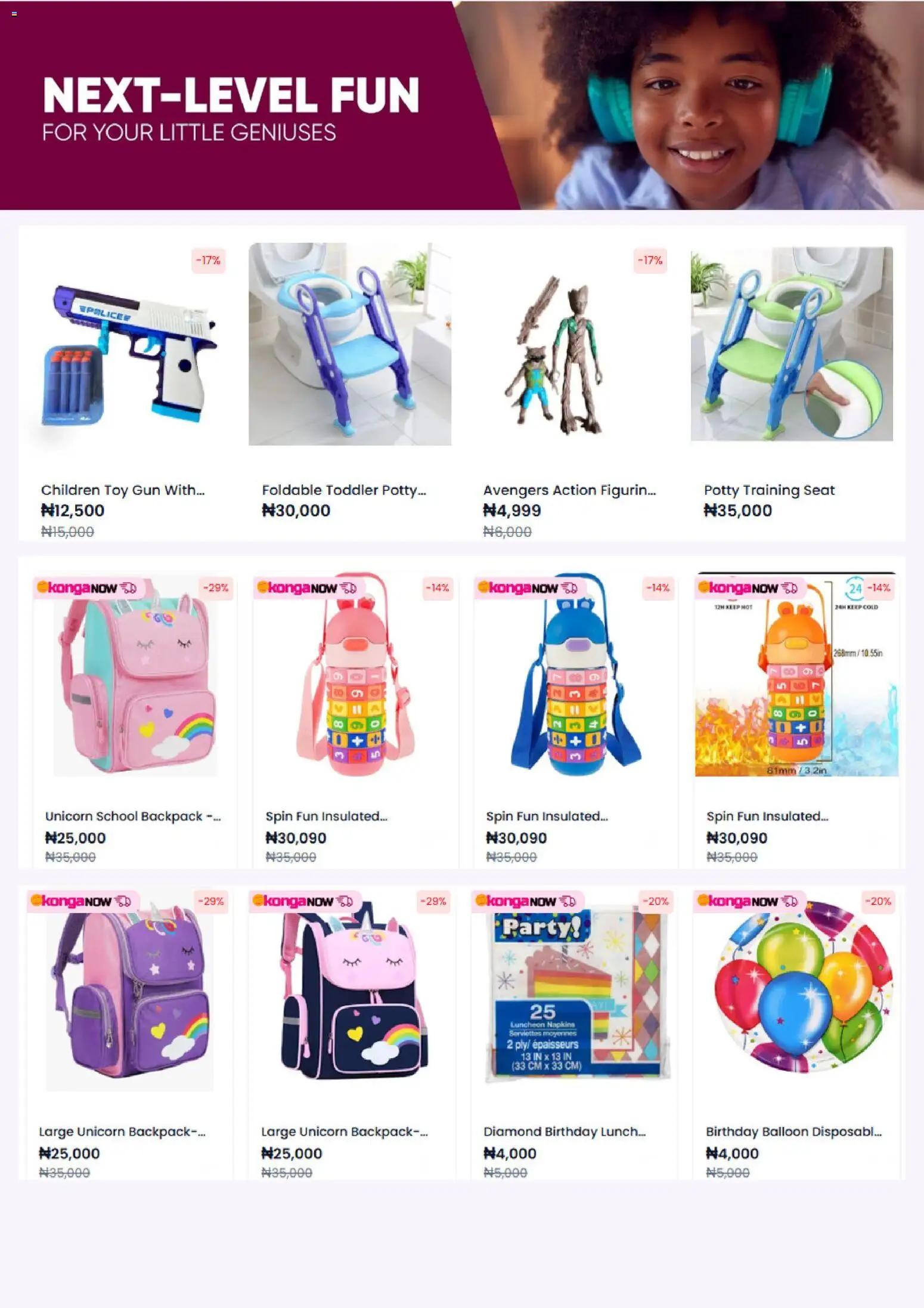 Konga Catalogue valid from 31/08/2026 | Page: 5 | Products: Backpack
