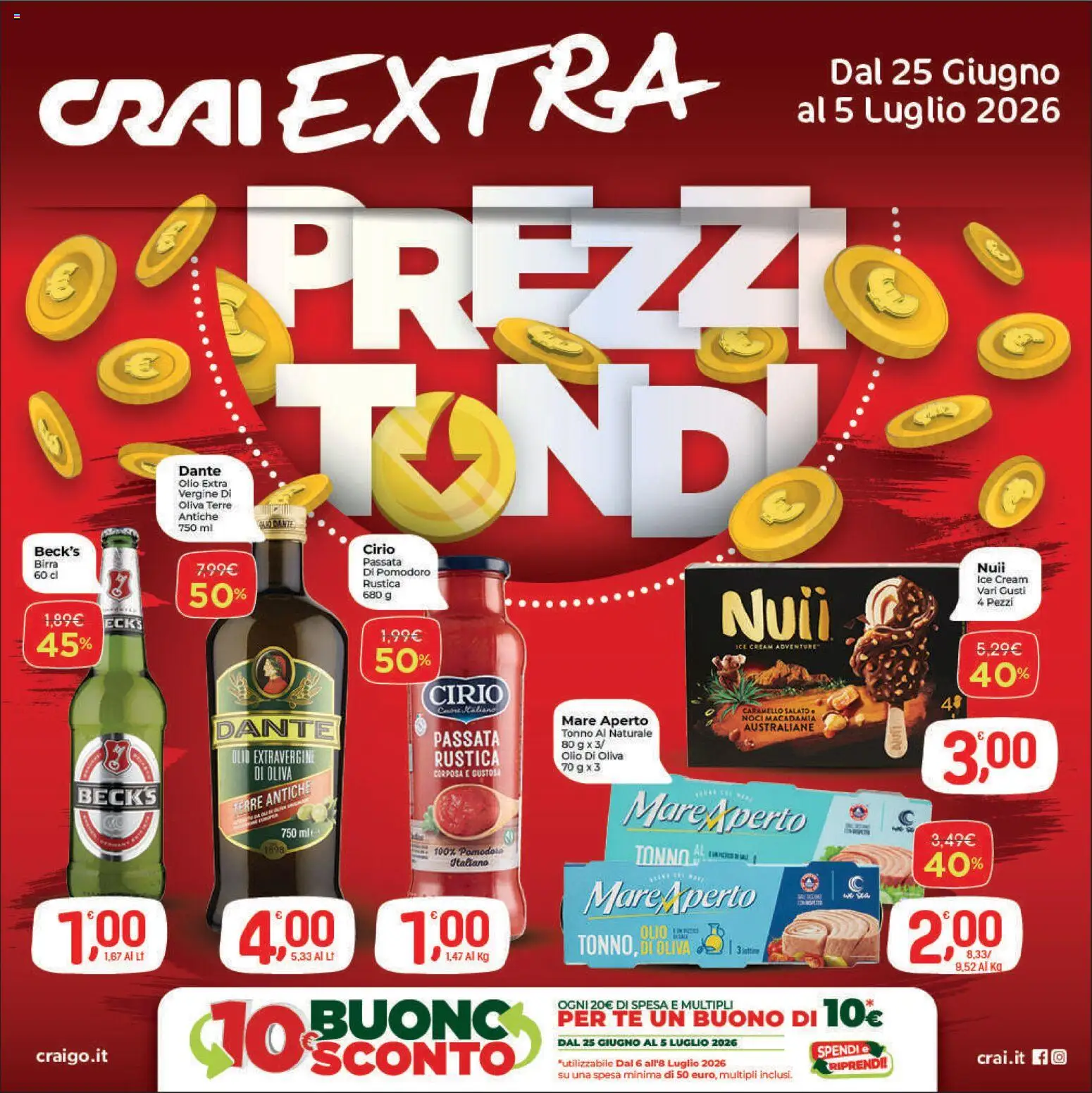 Volantino CRAI del 25/06/2026 | Pagina: 1