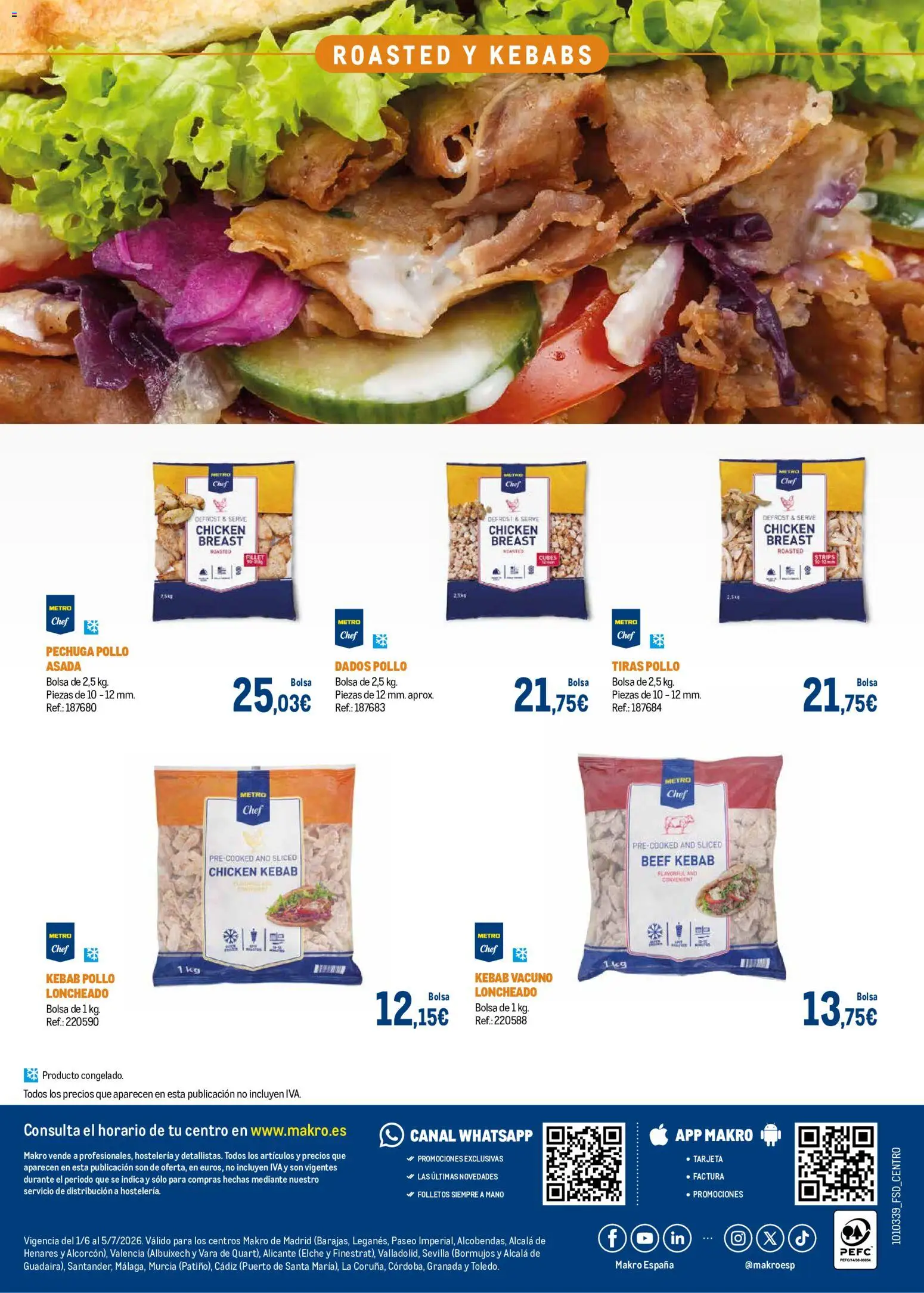 Makro Expertos en Carne Centro │ válido desde el 01.06.2026 | Página: 46 | Productos: Bolsa, Loncheado