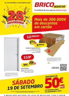 Pré-visualização BricoMarché - Aniversário válido de 19/09/2026