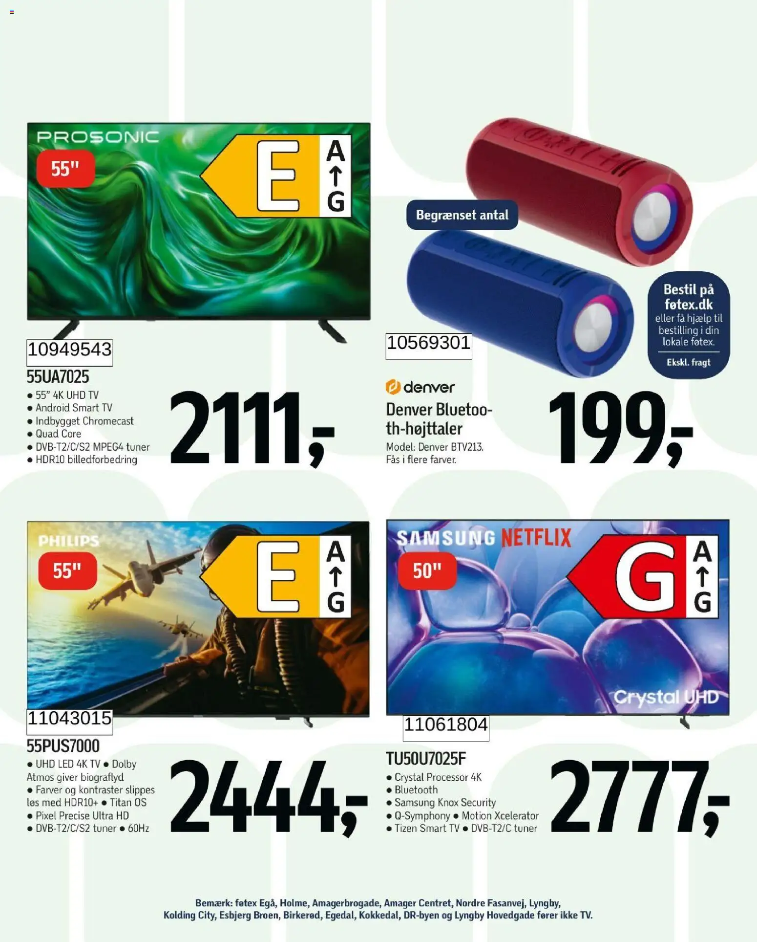 Føtex tilbudsavis – gyldig fra 31/07/2026 | Side: 61 | Produkter: Processor, Smart TV, TV