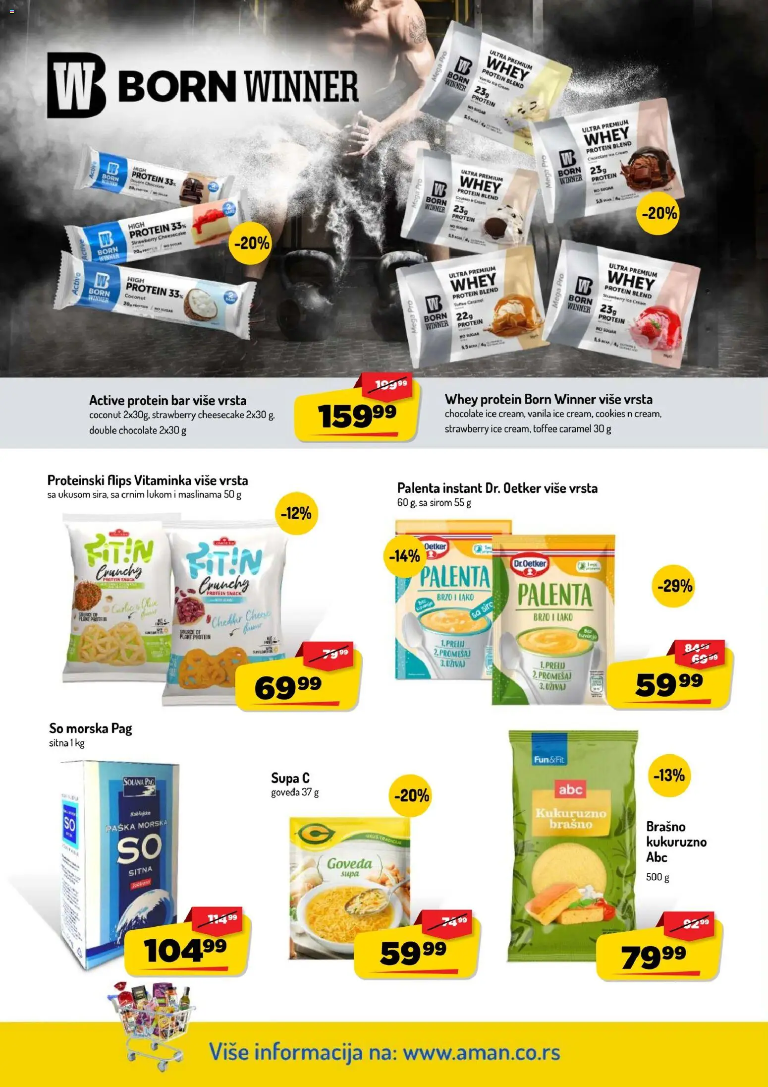 Aman katalog - važi od 31.08.2026 | Strana: 20 | Proizvode: So, Dr. Oetker, Protein bar, Cheesecake
