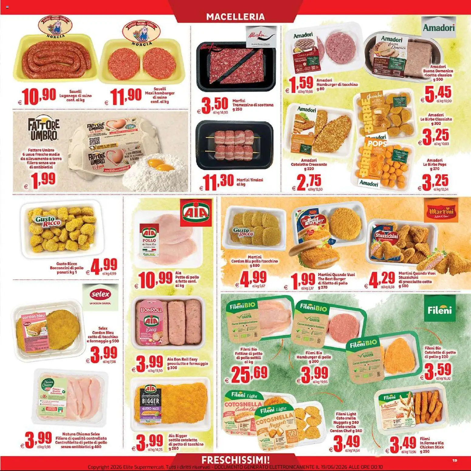 Volantino Elite Supermercati del 19.06.2026 | Pagina: 19