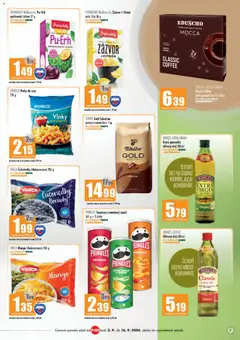 COOP Jednota leták platný od 03.09.2026 | Strana: 7 | Produkty: Paprika, Káva, Extra panenský olivový olej, Zrnková káva