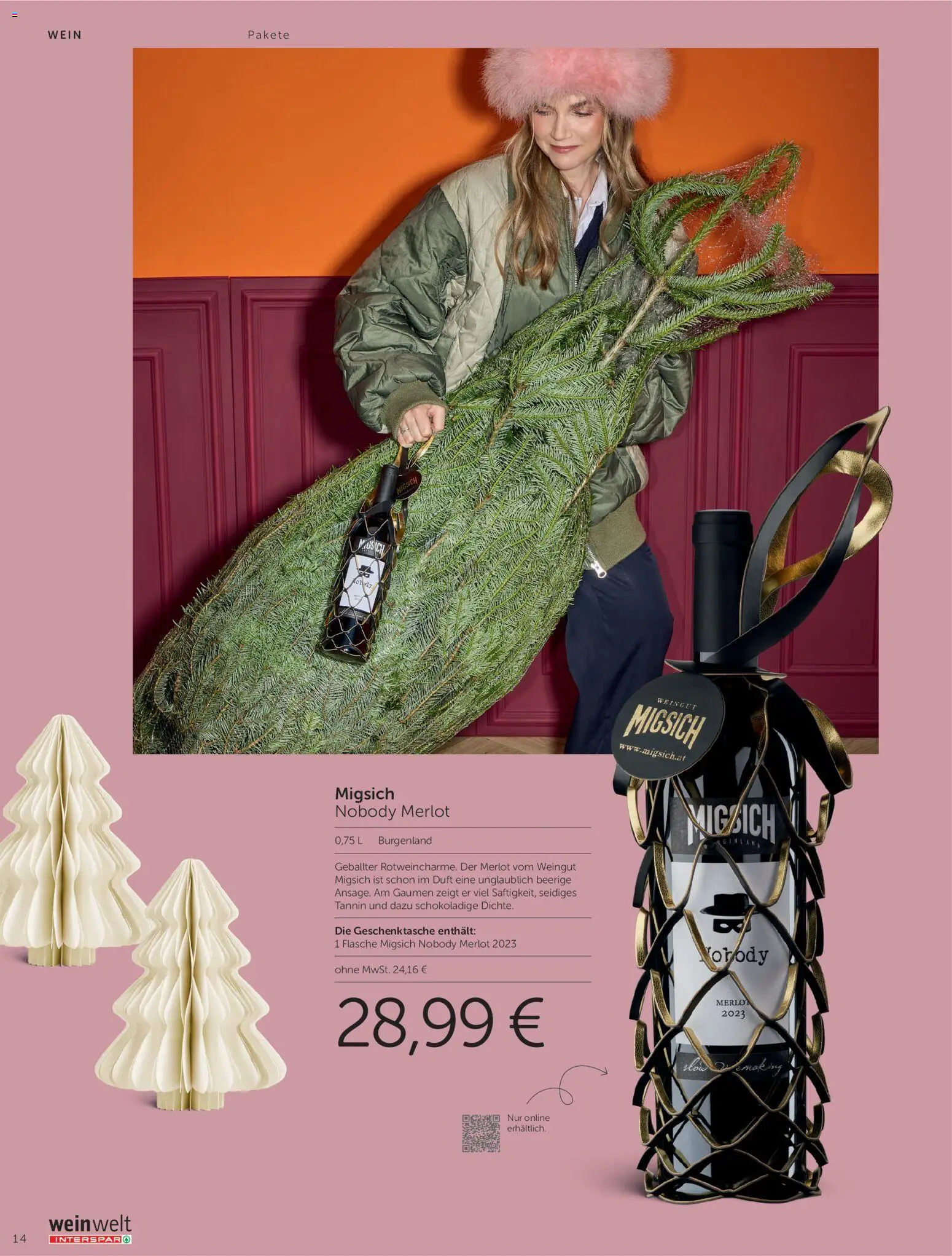 Interspar GESCHENKE WELT gültig ab 13.10.2026 | Seite: 14 | Produkte: Duft, Wein