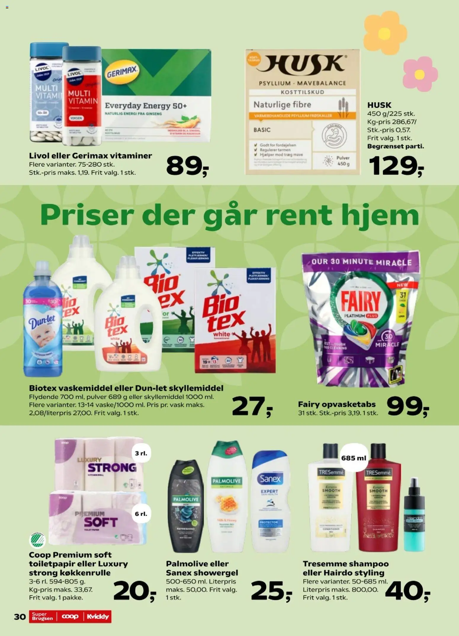 Super Brugsen tilbudsavis – gyldig fra 31/07/2026 | Side: 35 | Produkter: Shampoo, Skyllemiddel