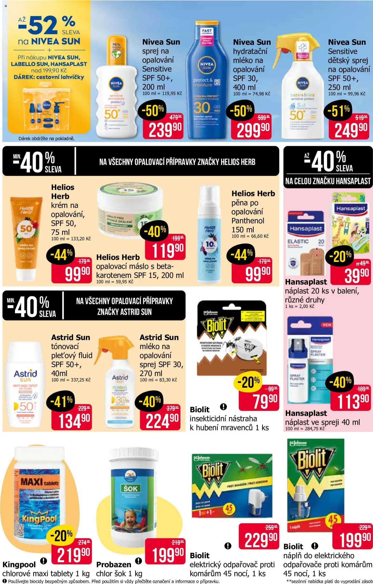 TETA Drogerie leták od 21.05.2026 | Strana: 8 | Produkty: Mléko, Krém, Chlor šok, Panthenol