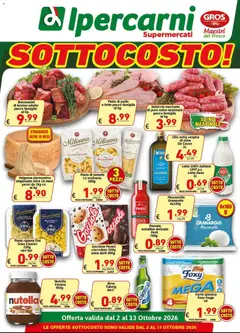 Anteprima del volantino Ipercarni volantino valido a partire dal 02/10/2026