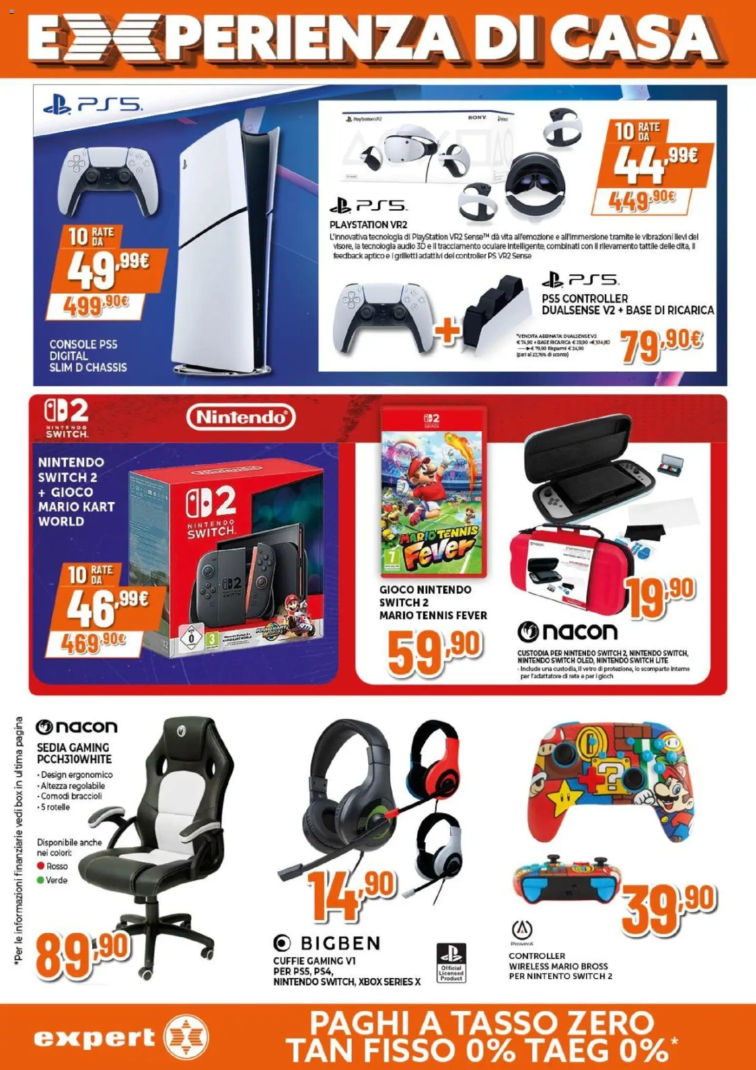 Volantino Expert del 09.04.2026 | Pagina: 8 | Prodotti: Braccioli, Cuffie, Xbox, Gioco