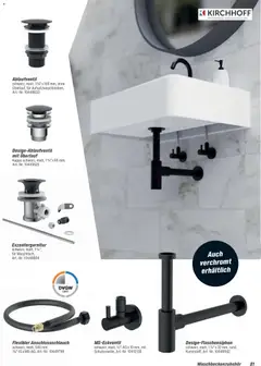 Toom Baumarkt Bad, Sanitär & Zubehör 2026 ab 01.01.2026 gültig | Seite: 81 | Produkte: Kappe