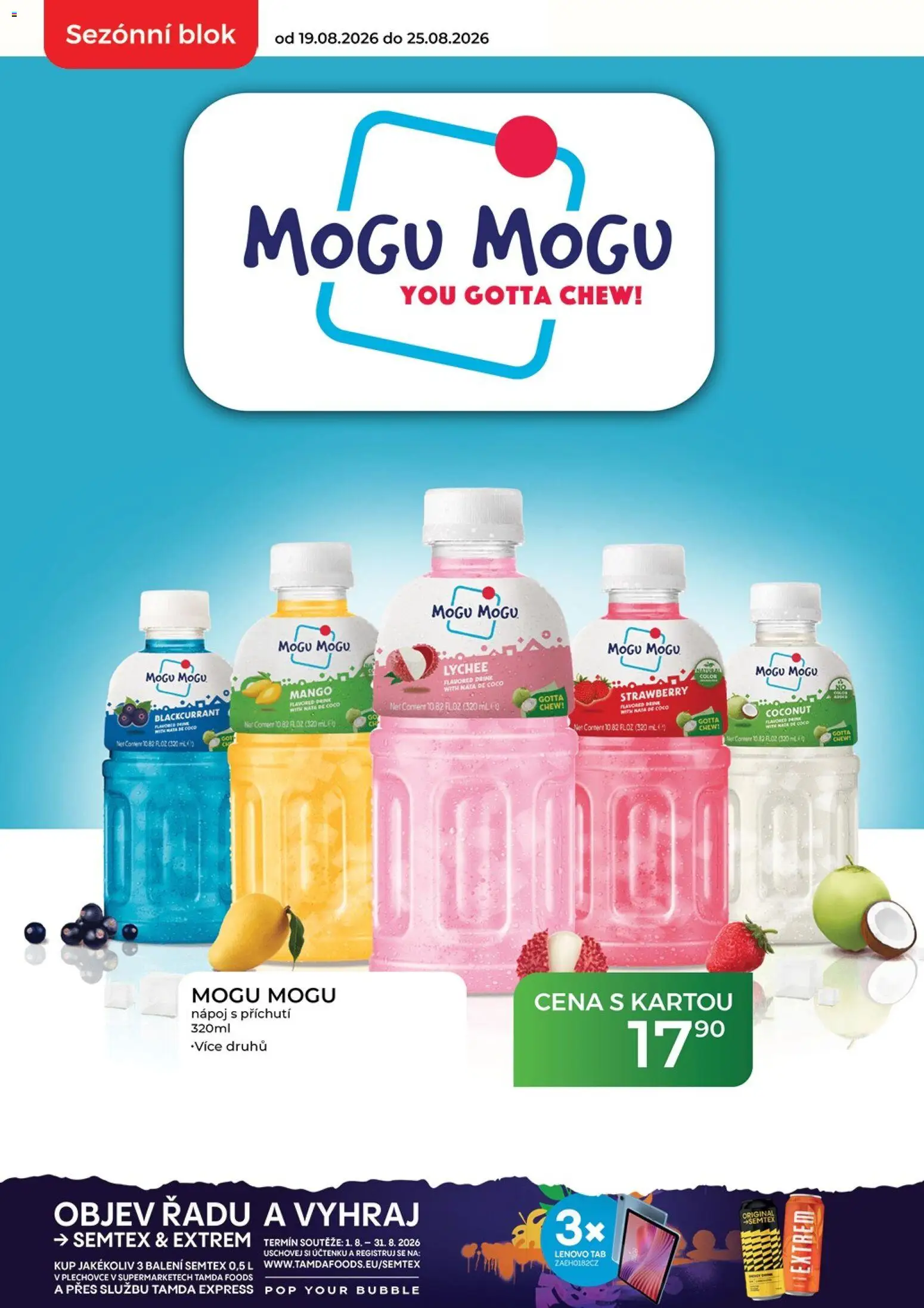 Tamda Foods leták od 19.08.2026 | Strana: 8 | Produkty: Mango, Blok, Semtex