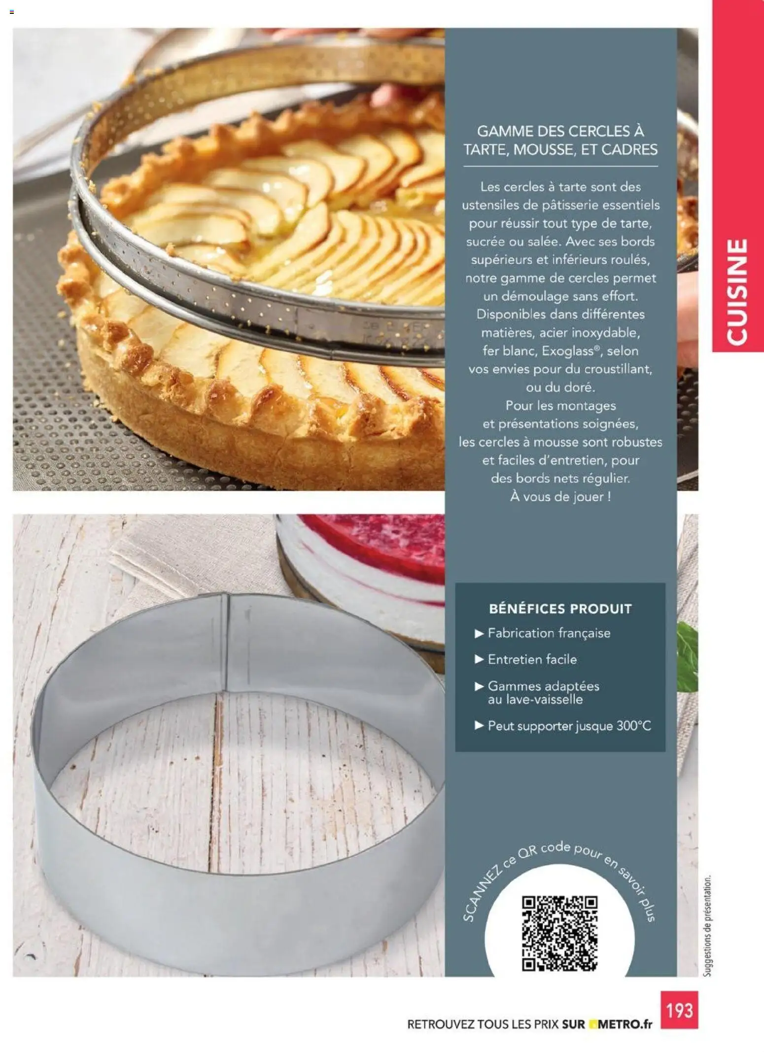 {H1} | Page: 193 | Produits: Mousse, Tarte