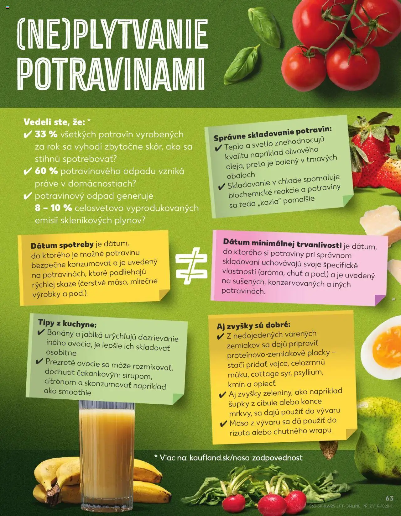Nové Kaufland akcie – leták je platný od 19.06.2025 | Strana: 63 | Produkty: Svetlo, Banány, Kuchyne