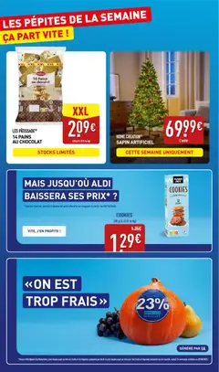 Aldi - Prévisualisation de Aldi catalogue valide à partir de 03/11/2026 | Page: 2 | Produits: Cookies, Fruits, Chocolat, Home Creation