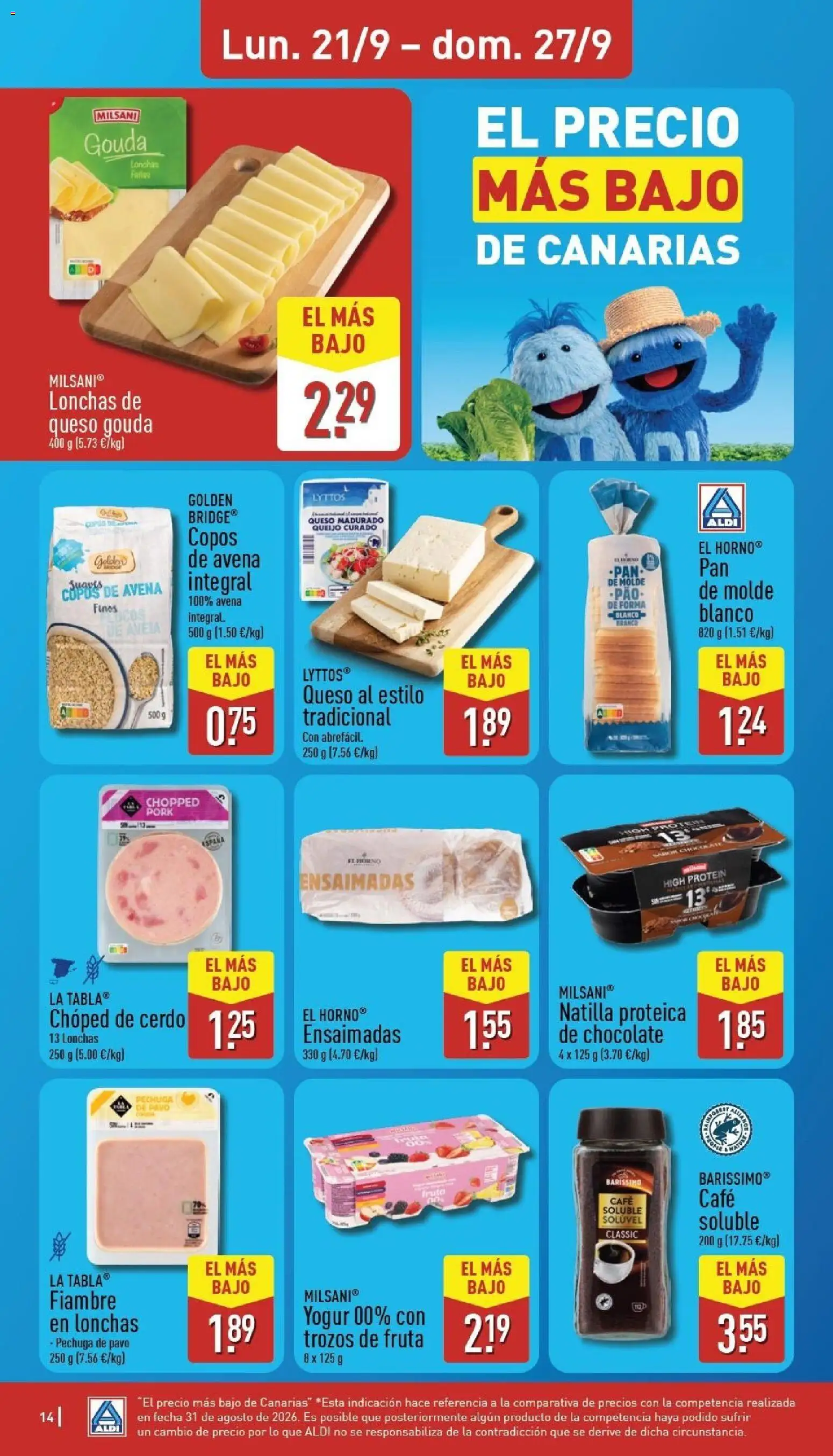 Aldi folleto Canarias │ válido desde el 21/09/2026 | Página: 14