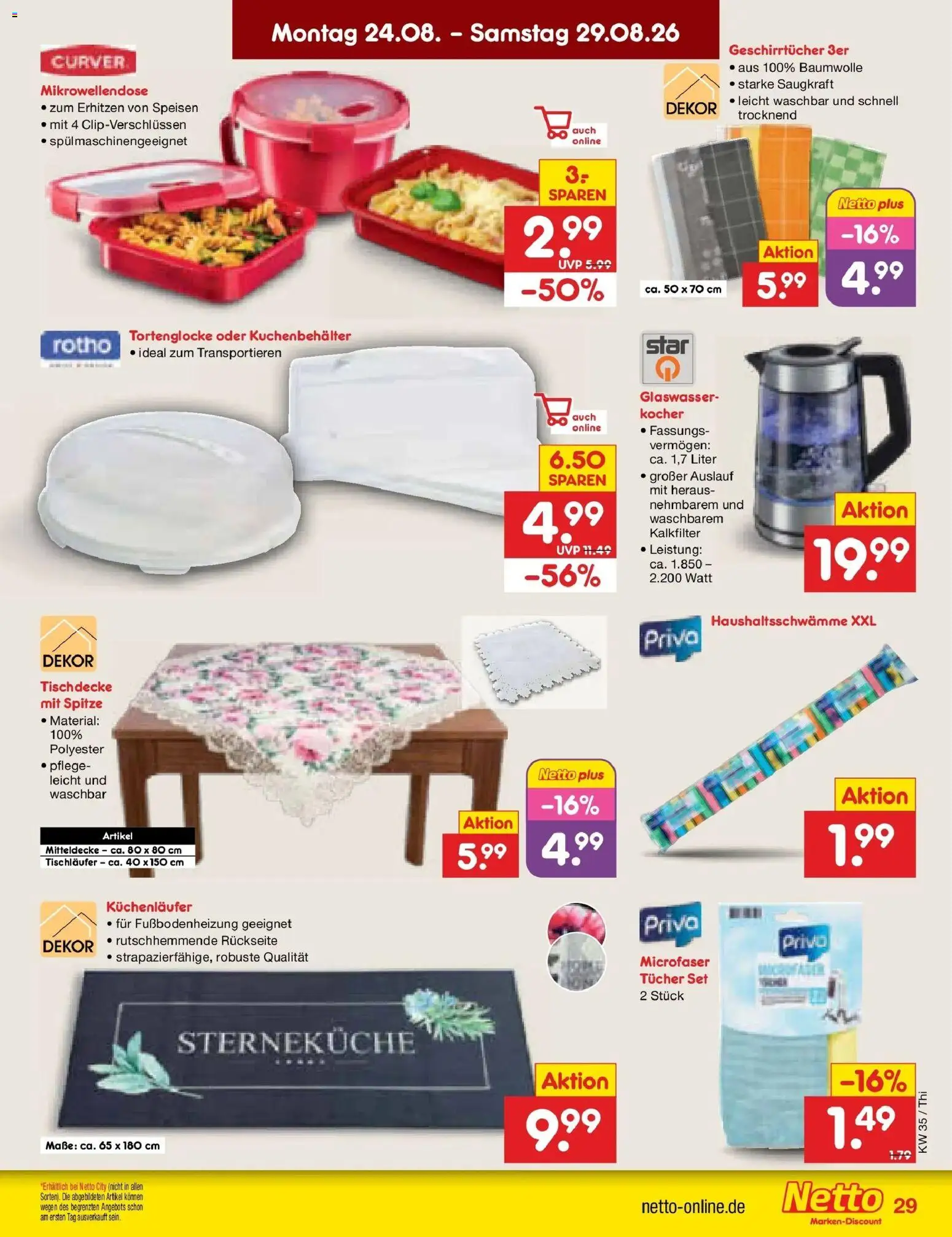 Netto Marken-Discount Prospekt Thiendorf – gültig ab 24.08.2026 | Seite: 41 | Produkte: Kocher