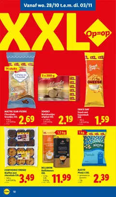 CONFISERIE FIRENZE Muffins met chocolade XXL, 540 g - Voorbeeld van een folder van Lidl, geldig van 26/10/2026 | Pagina: 12