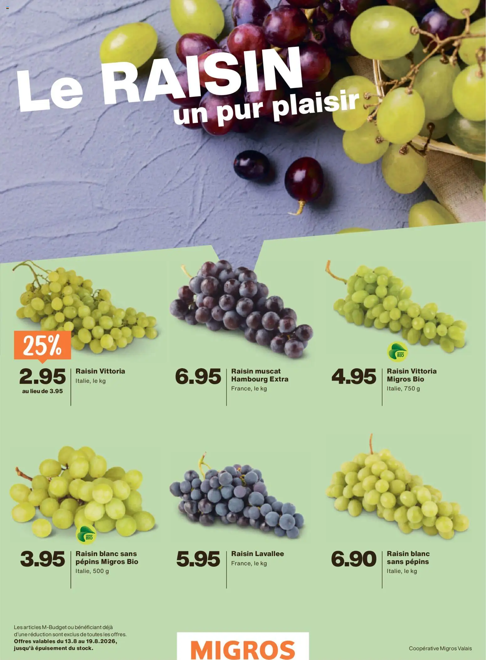 Migros aktionen Magazine FR – gültig ab 12.08.2026 | Seite: 30