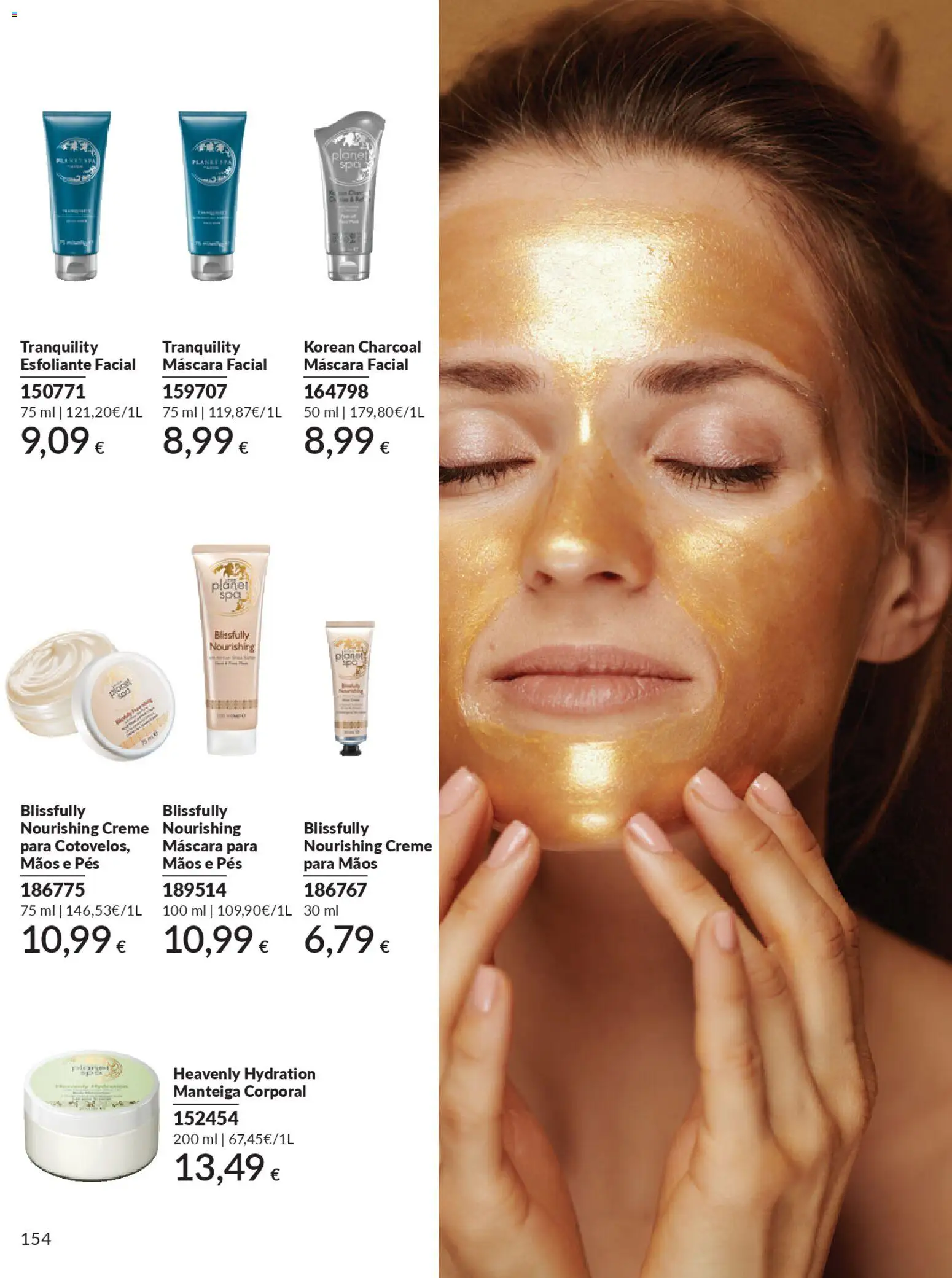Catálogo Avon Campanha 4 │ válido de 01.04.2026 | Página: 154 | Produtos: Máscara facial, Creme para mãos, Manteiga, Creme