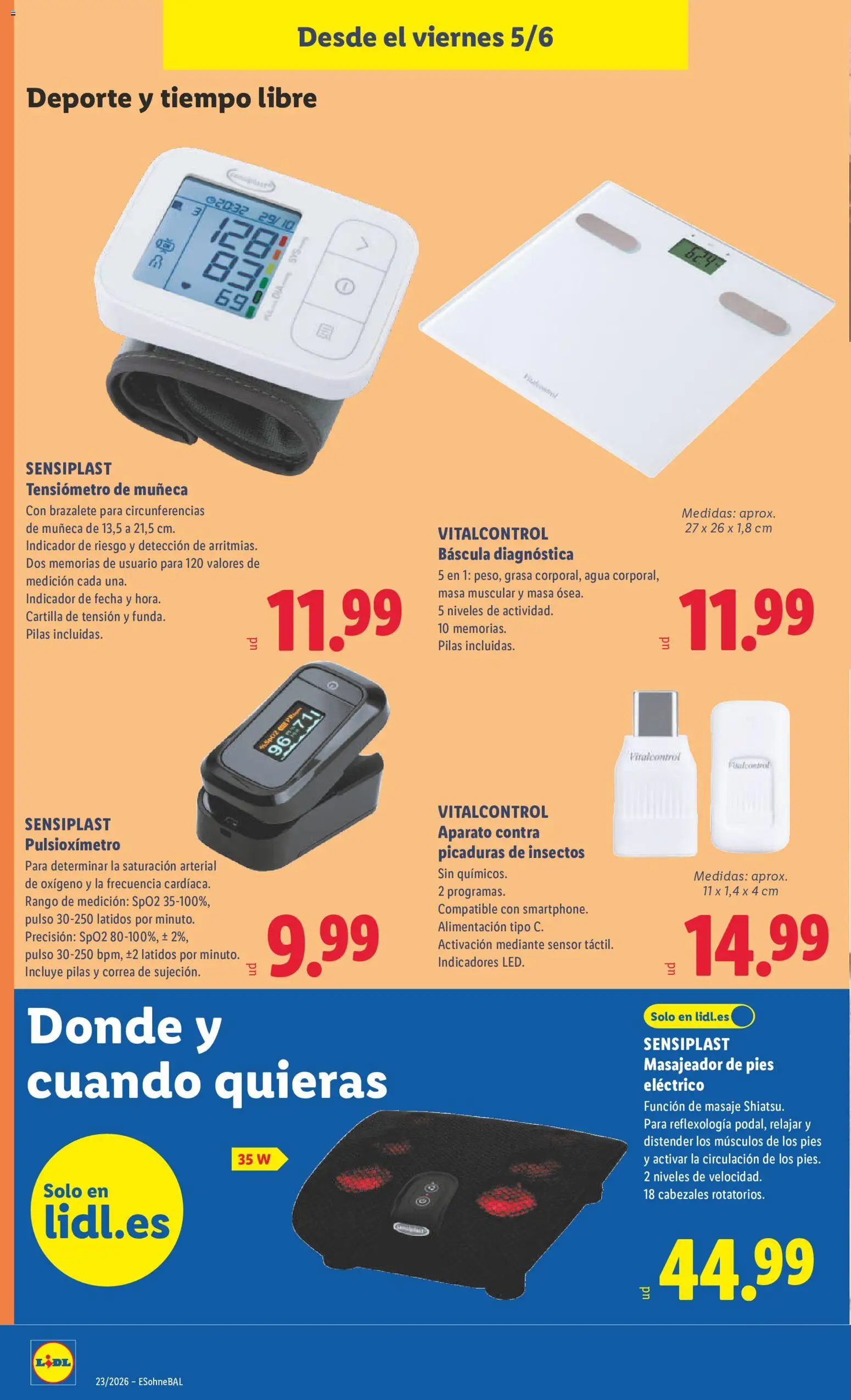 Lidl folleto de bazar │ válido desde el 01.06.2026 | Página: 26