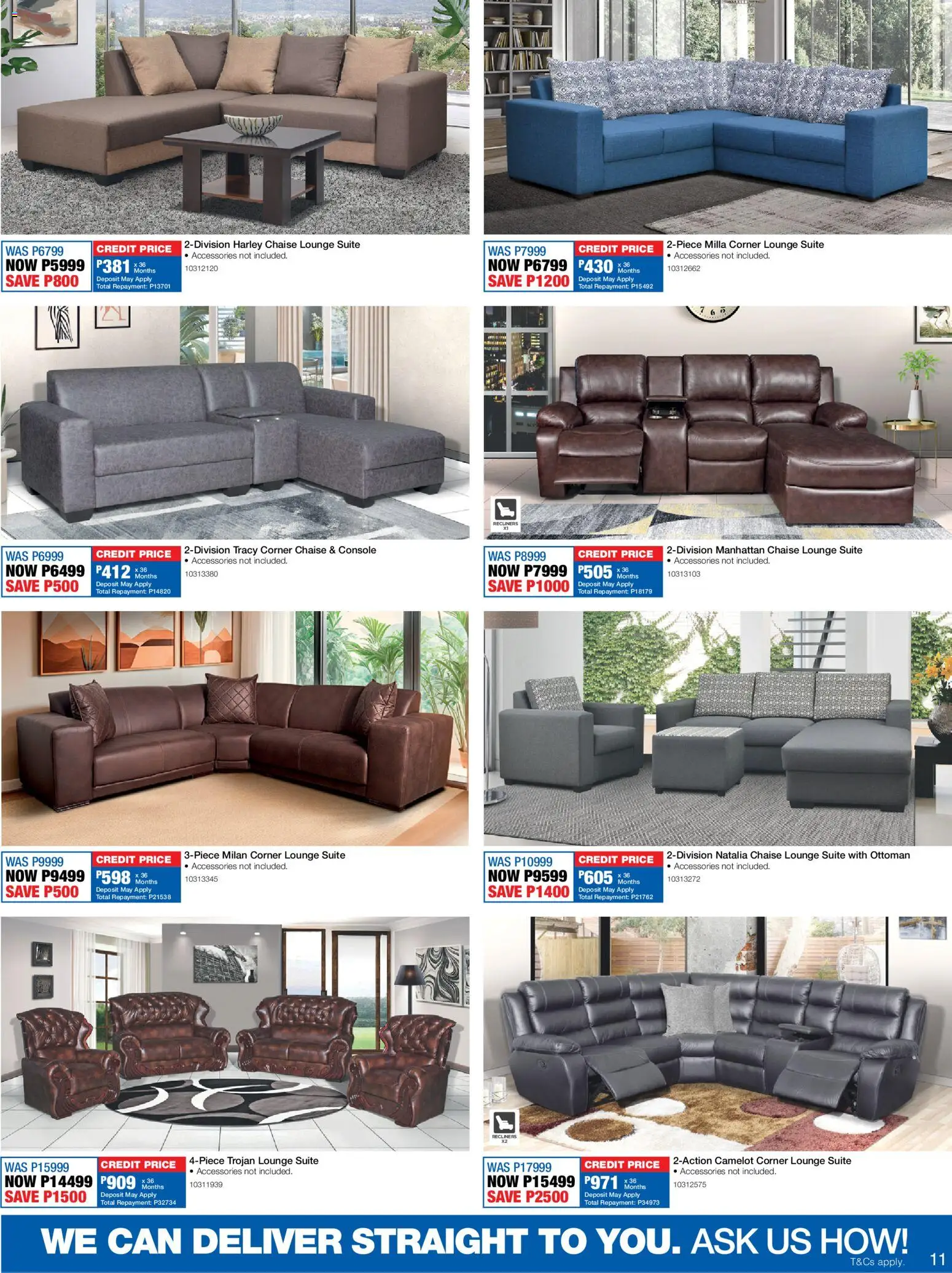 New OK Furniture catalogue – valid from 18.05.2026 | Page: 11 | Products: Lounge suite, Ottoman, Chaise