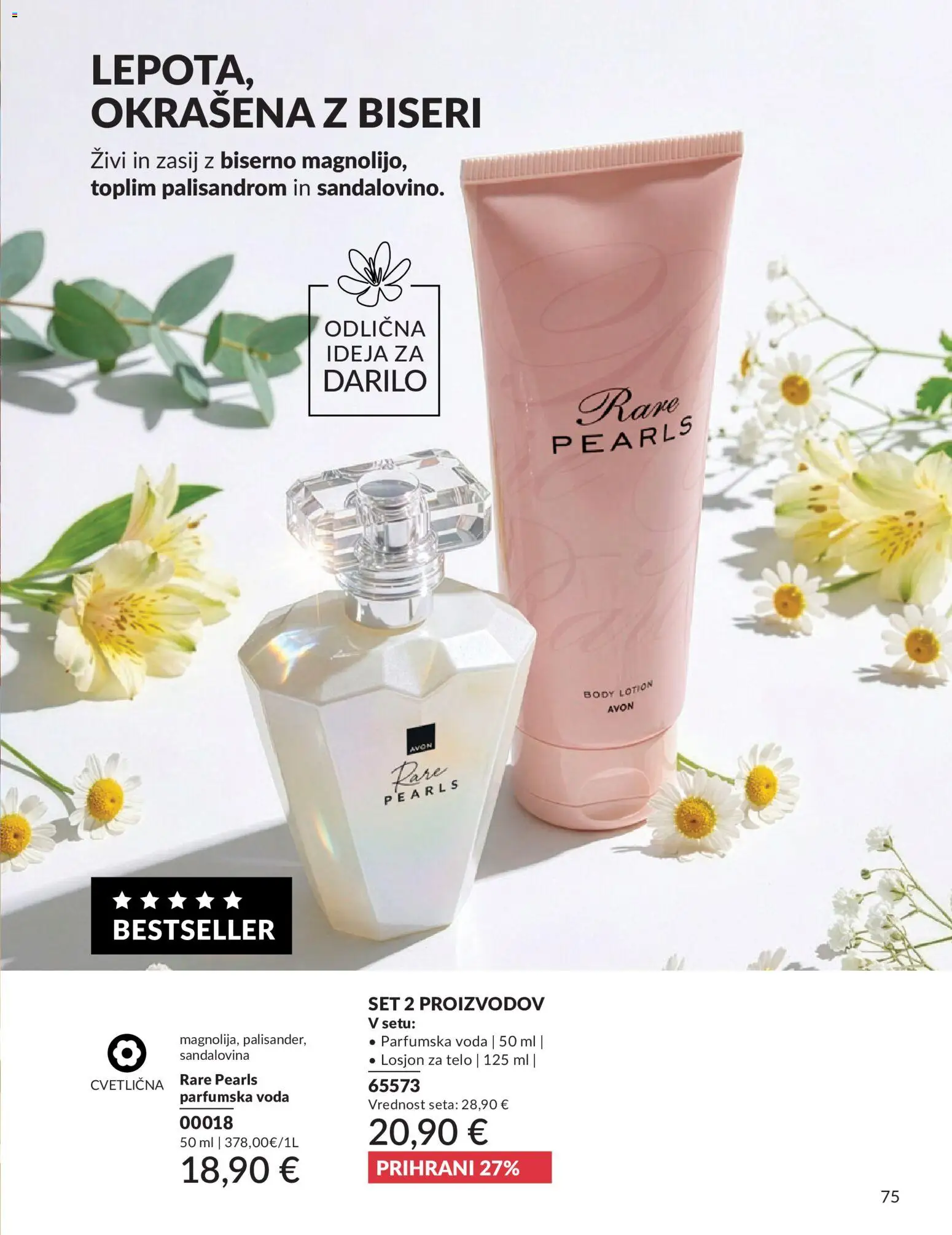 Novi Avon katalog ponudbe – veljaven od 01.08.2026 | Stran: 75 | Izdelki: Voda, Parfumska voda