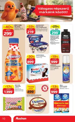 Auchan Kedvenc Márkáink - amely érvényes a következő dátumtól: 2026.09.10. | Oldal: 10