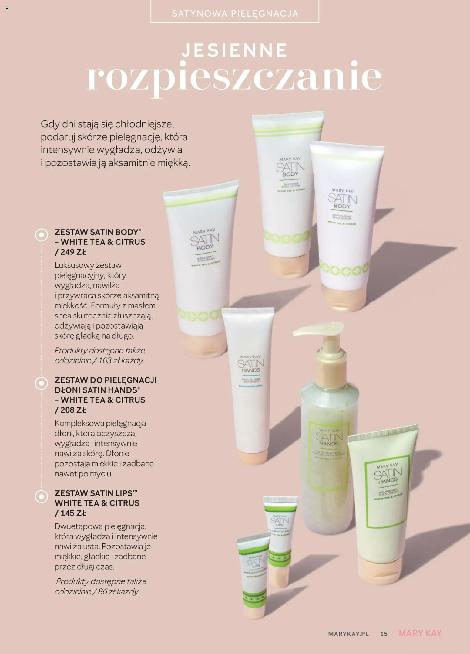 Mary Kay Katalog od 05.10.2026 | Strona: 15 | Produkty: Body