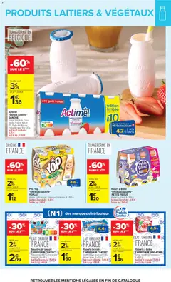 Carrefour - Prévisualisation de Carrefour Produits laitiers & végétaux valide à partir de 11/08/2026 | Page: 5 | Produits: Yaourts, Abricot, Framboise, Distributeur