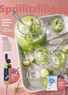 Náhled letáku Lidl Německo leták - Grillen od 25.04.2026 | Strana: 23 | Produkty: Prosecco, Ginger Ale, Limoncino, Gelatelli