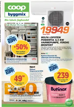 Forhåndsvisning av Coop Byggmix kundeavis gyldig fra 17/08/2026