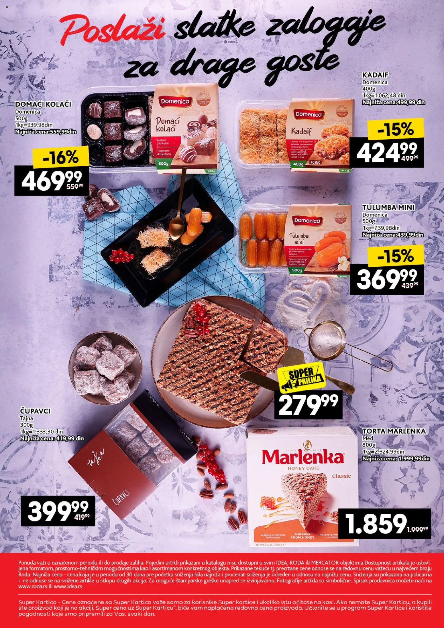 Roda katalog - važi od 26.10.2026 | Strana: 24 | Proizvode: Torta