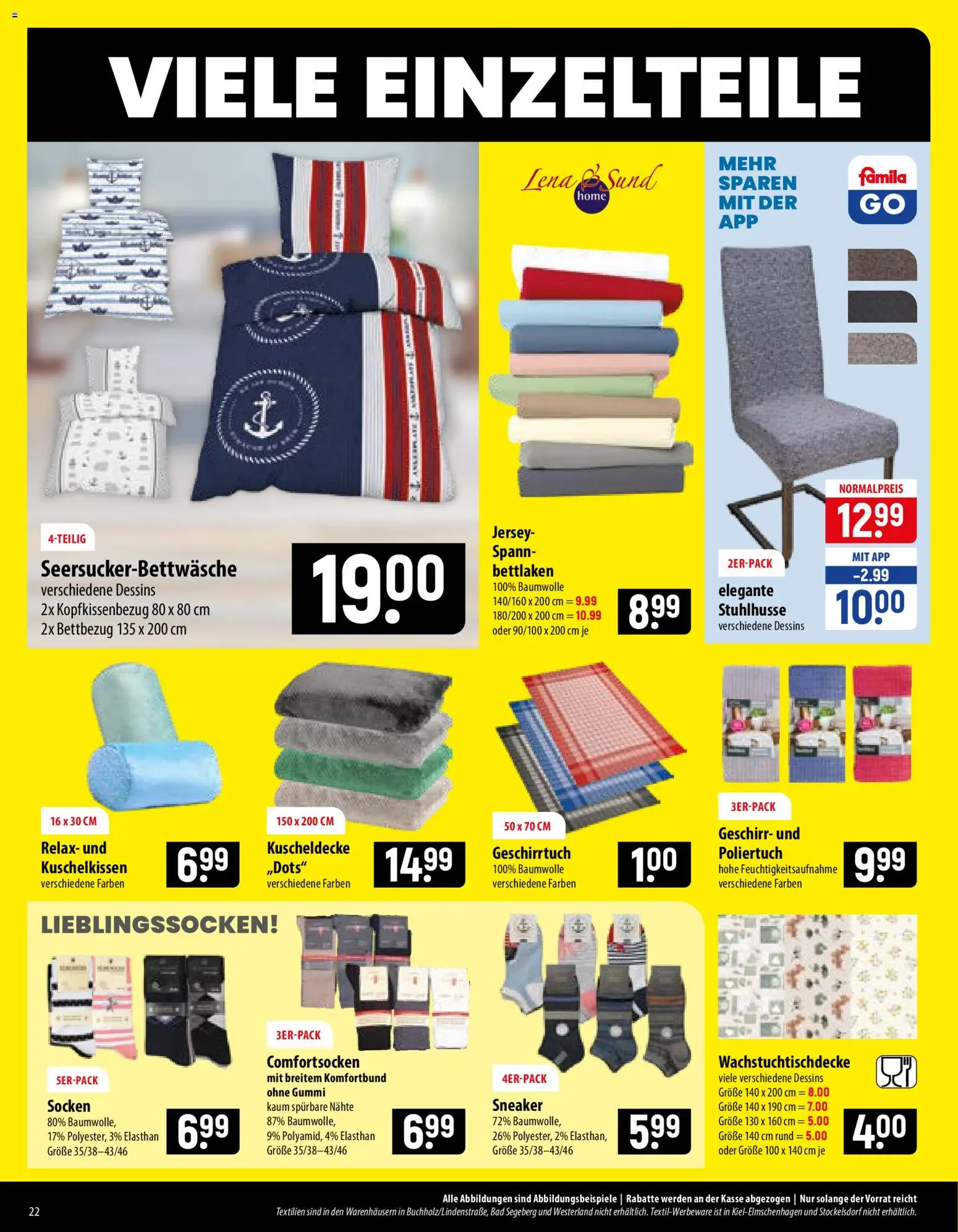 Famila Prospekt – gültig ab 27.07.2026 | Seite: 22 | Produkte: Bad, Socken