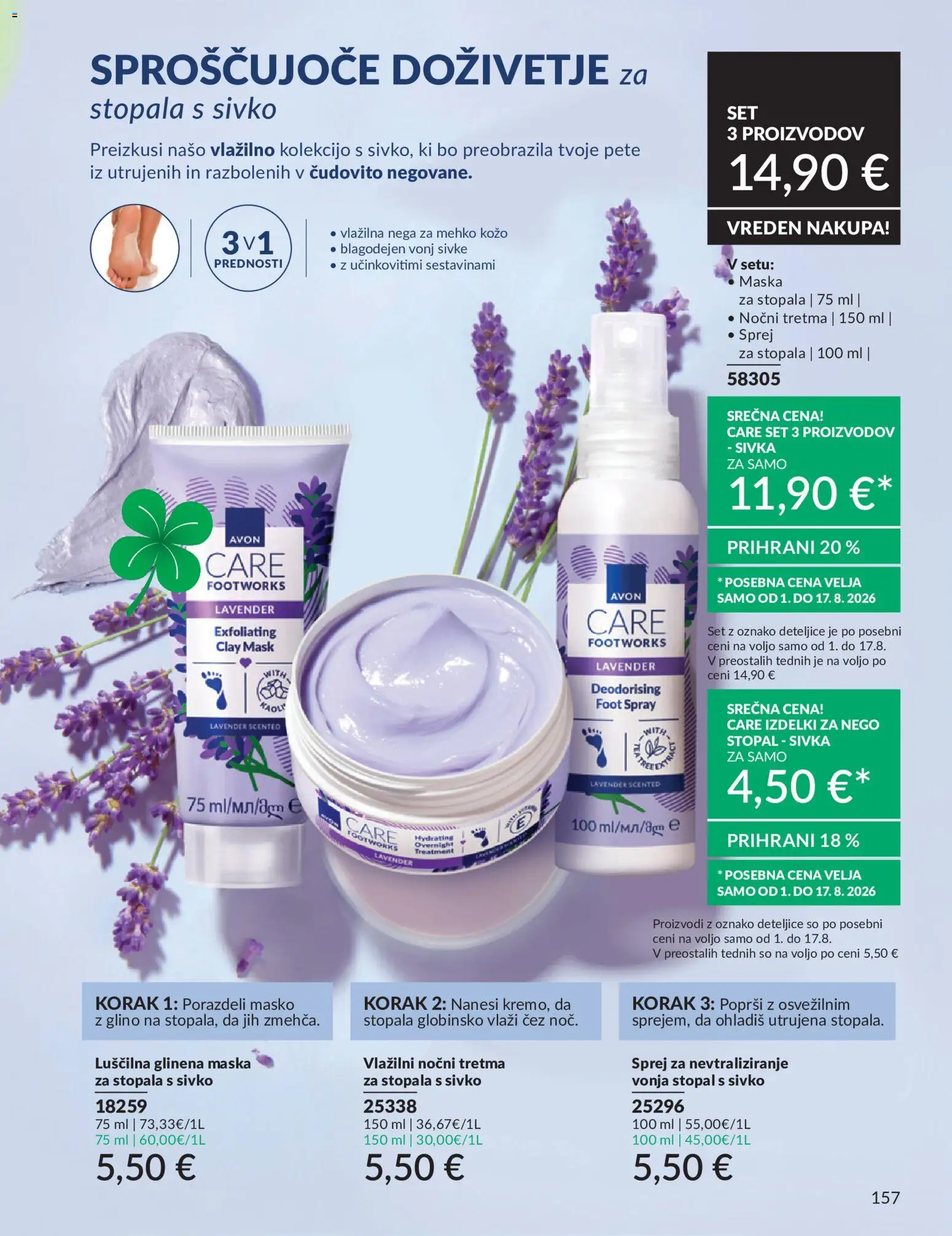 Novi Avon katalog ponudbe – veljaven od 01.08.2026 | Stran: 157