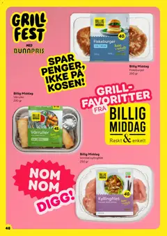 Forhåndsvisning av Grillfest hos Bunnpris gyldig fra 25.04.2026 | Side: 49