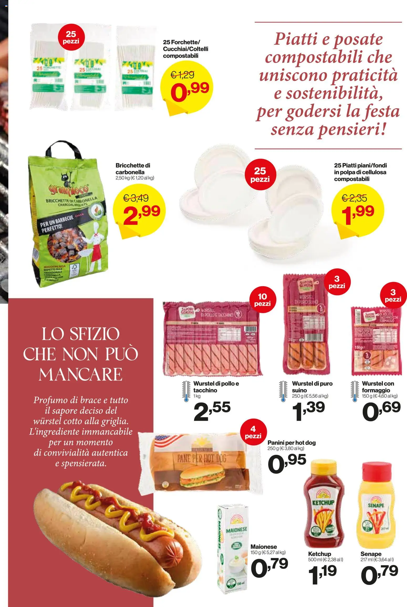 Volantino IN's del 01/07/2026 | Pagina: 5 | Prodotti: Posate, Pane, Barbecue, Formaggio