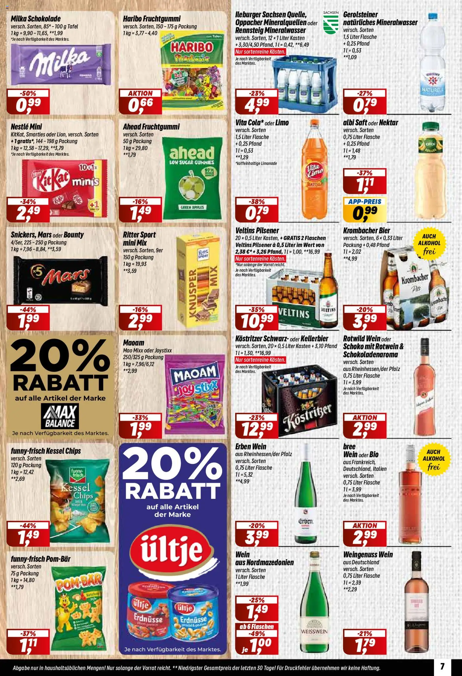 Simmel Prospekt – gültig ab 19.10.2026 | Seite: 7 | Produkte: Kostritzer, Bree, Milka, Saft