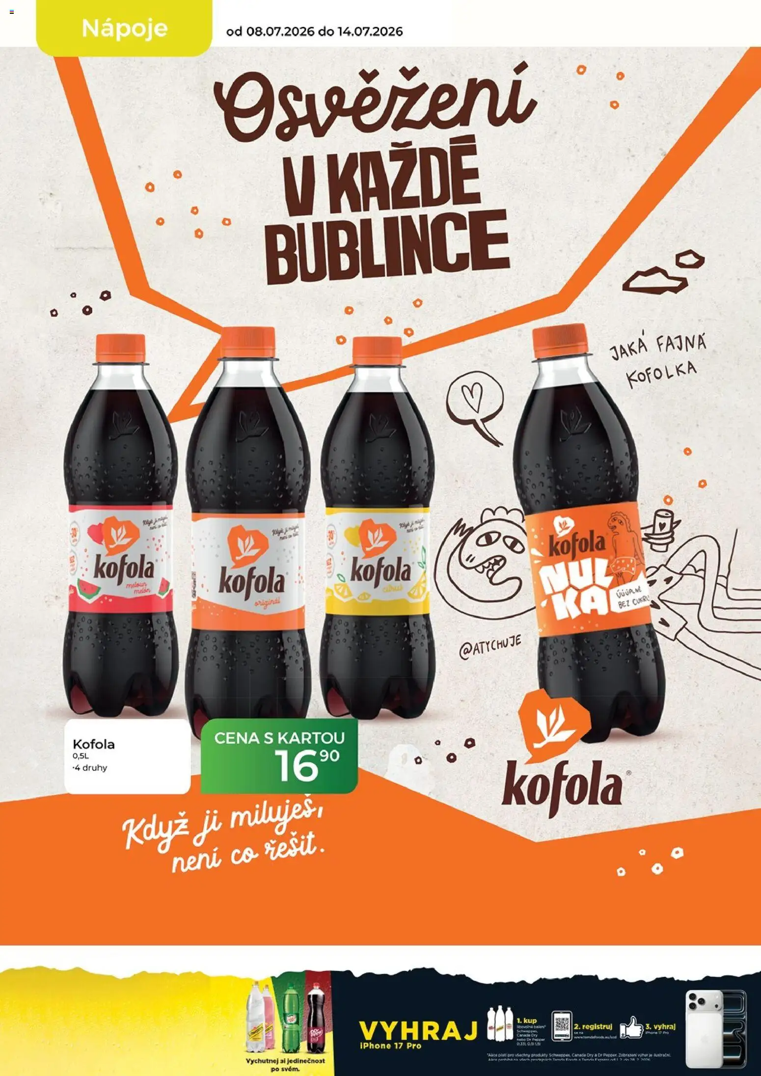 Tamda Foods leták od 08.07.2026 | Strana: 18 | Produkty: Iphone, Kofola