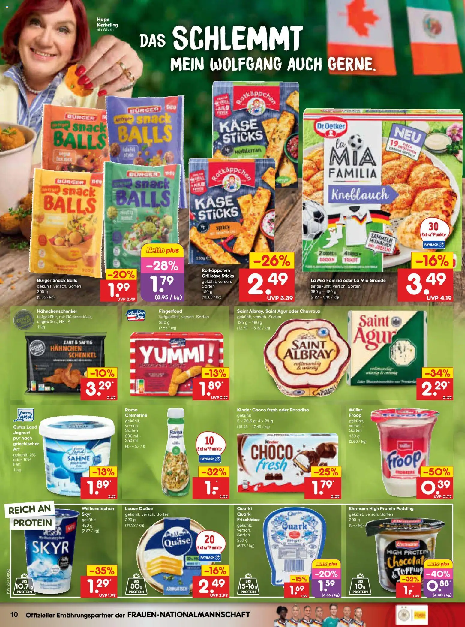 Netto Marken-Discount Prospekt – gültig ab 06.07.2026 | Seite: 14 | Produkte: Quark, Käse, Joghurt, Sahne