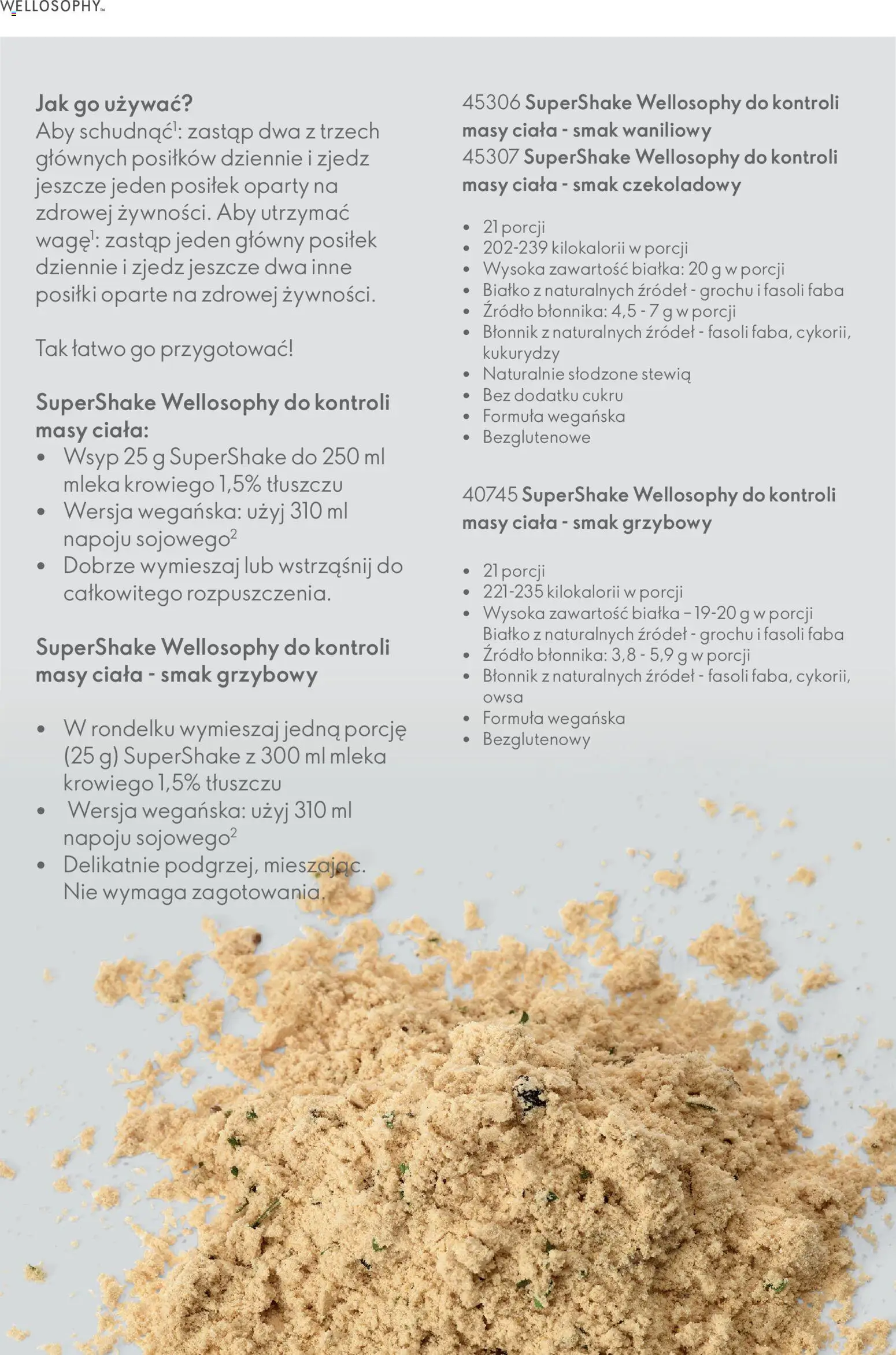 Oriflame Katalog - Przewodnik po produktach Wellosophy od 15.11.2023 | Strona: 38 | Produkty: Żelazo