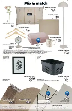 JYSK - Folder - Voorbeeld van een folder van JYSK, geldig van 22-06-2026 | Pagina: 11 | Producten: Kan, Mand, Lamp, Klok